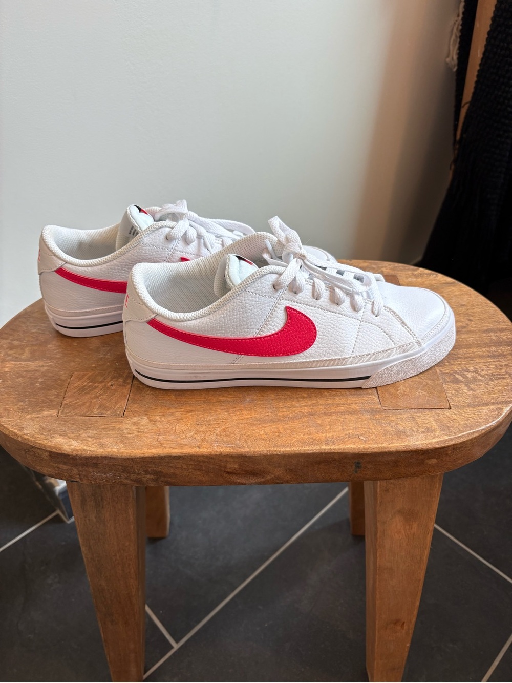 Nike Court Legacy White Pink 8.5 Woman